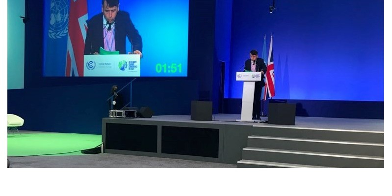 Didier Couloumb, président de l'IIF, s'est entretenu aux micros de la COP 26 de Glasgow.