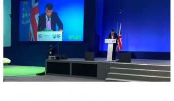 Didier Couloumb, président de l'IIF, s'est entretenu aux micros de la COP 26 de Glasgow.