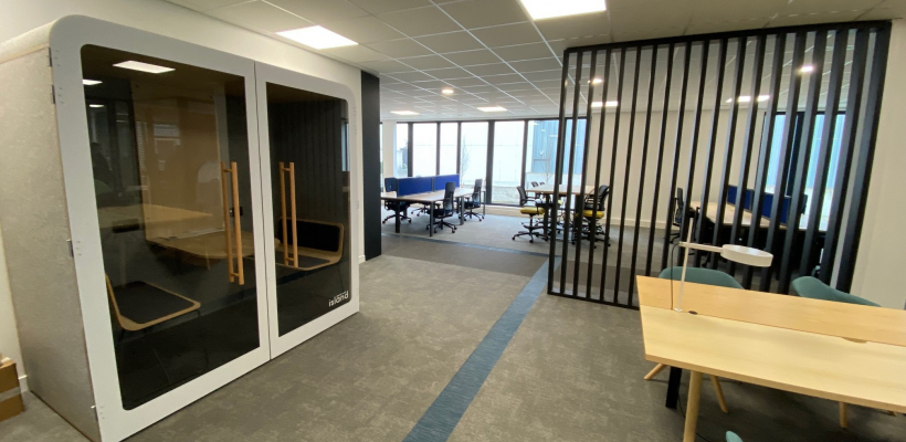 les équipes de l'agence Daikin de Lille (Nord) ont investi de nouveaux locaux dans un bâtiment neuf, offrant 610m²