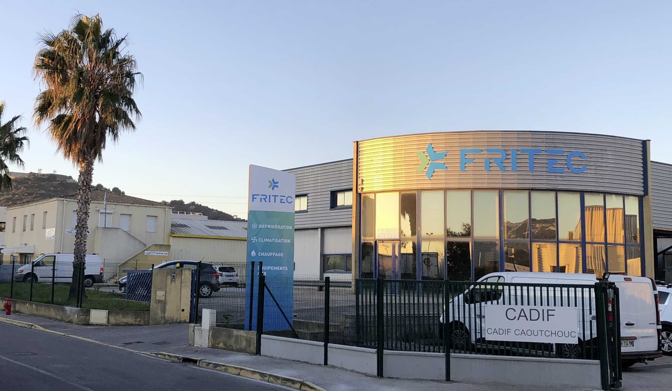La nouvelle agence Fritec à Toulon.