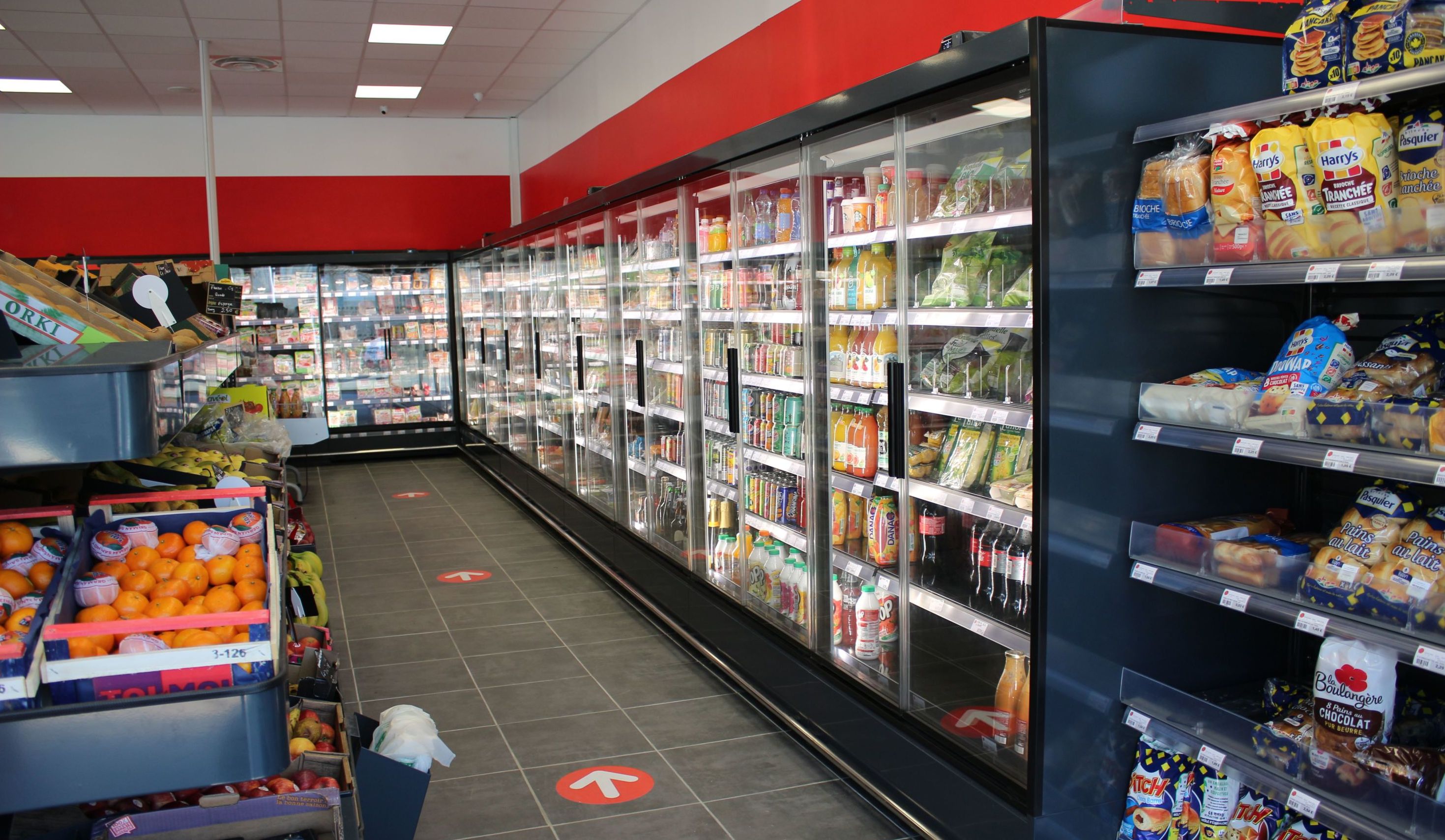 Le nouveau supermarché Coccinelle Express de Vernon possède une surface exploitable de 480 m2. 