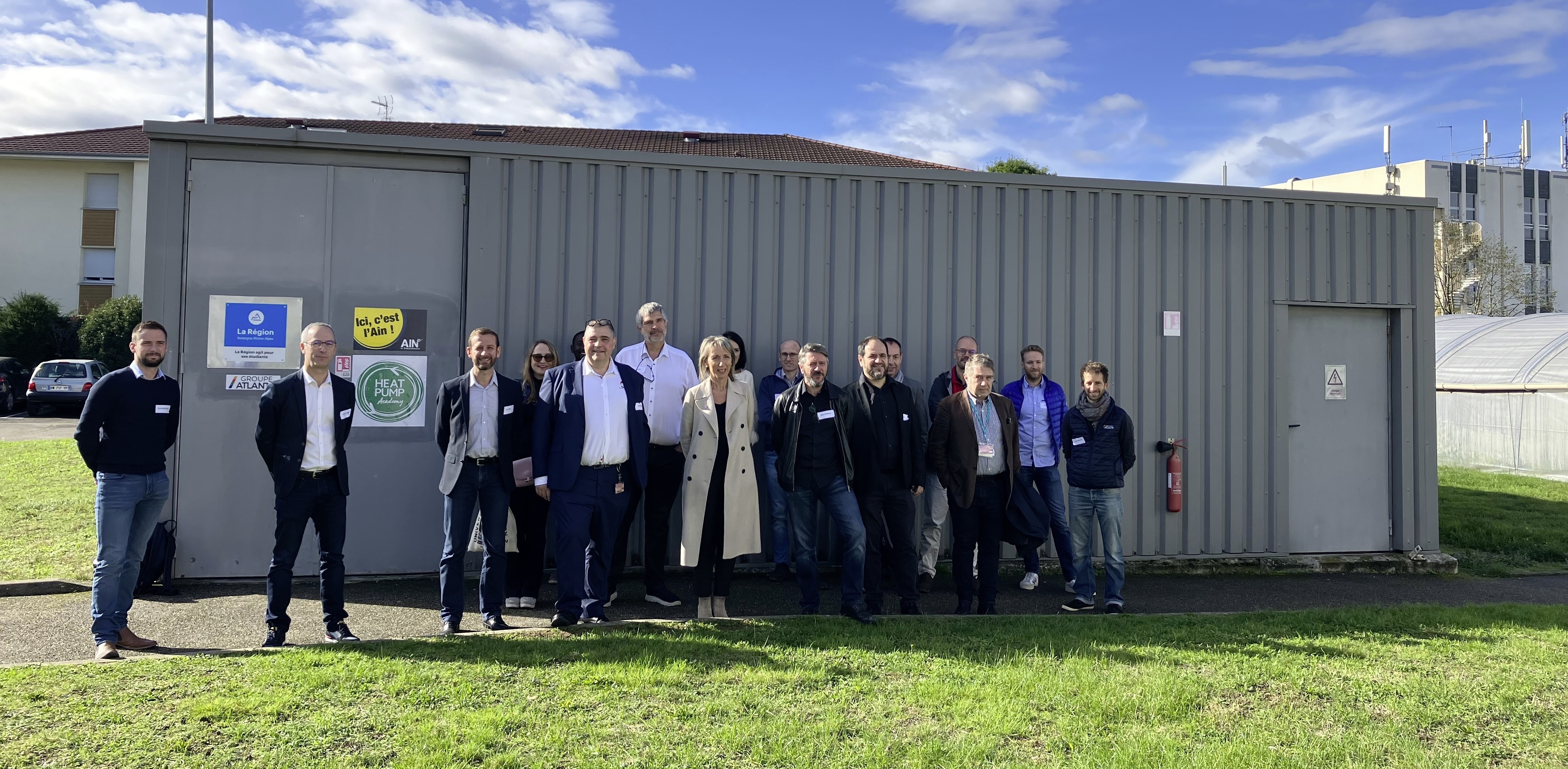 L’IUT Lyon 1, le Groupe Atlantic et la Région Auvergne Rhône-Alpes inaugurent la Heat Pump Academy